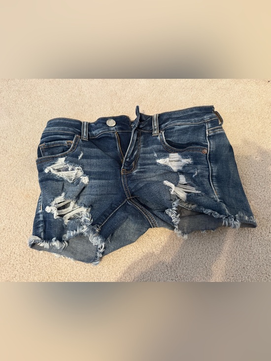 American Eagle Outfitters Pants - American Eagle Outfitters Dark Blue Denim Jeans with Contrast Stitching